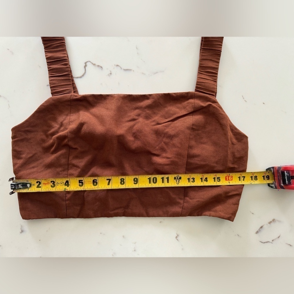 Zara Strappy Crop Top - Picture 5 of 7